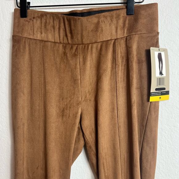 Seven7 High Ride Pull-On Faux Suede Leggings Women Size Medium Brand New - Picture 8 of 9
